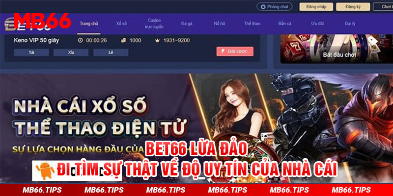 Cùng Mb66 Đi Tìm Sự Thật Về Tin Đồn Bet66 Lừa Đảo